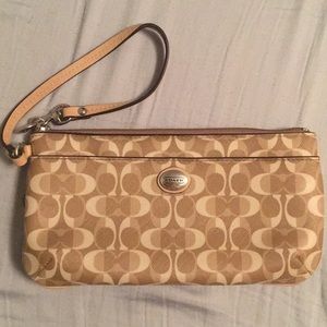 Coach wristlet